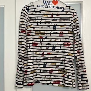 Boden Breton striped long sleeve
